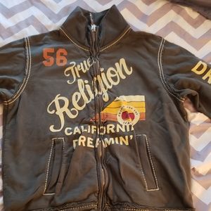 Authentic True religion fleece jacket
